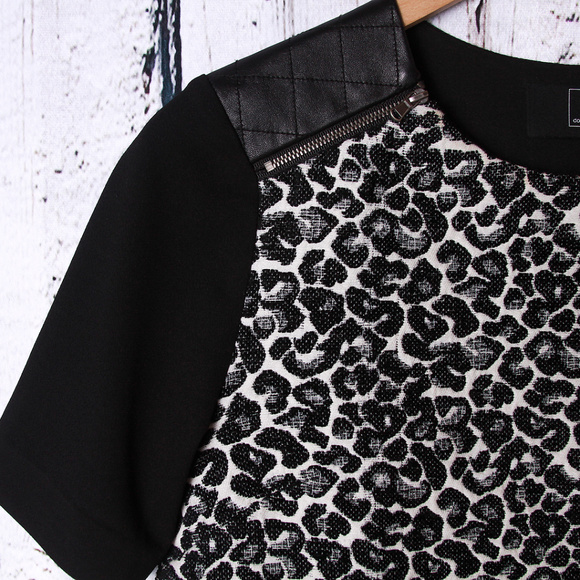 Dolce Vita Animal Print Top Size XS - Picture 4 of 7